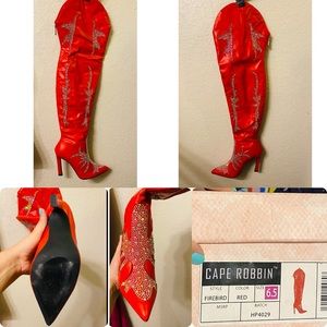 Cape Robbin Thigh High Boots size 6.5